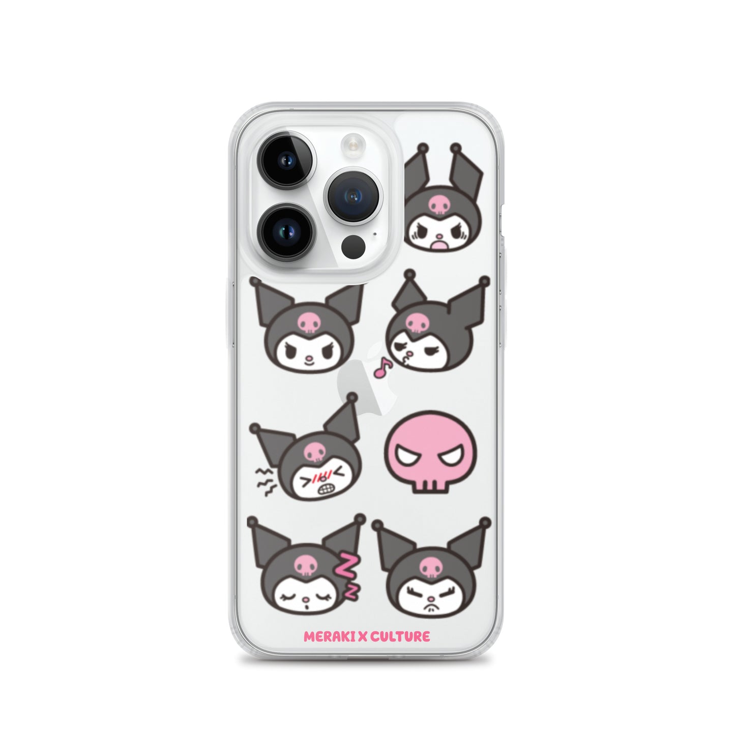 Kuromi Clear Phone Case