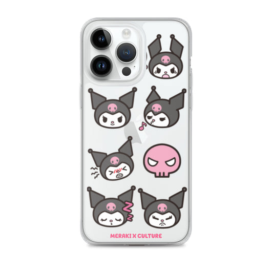 Kuromi Clear Phone Case