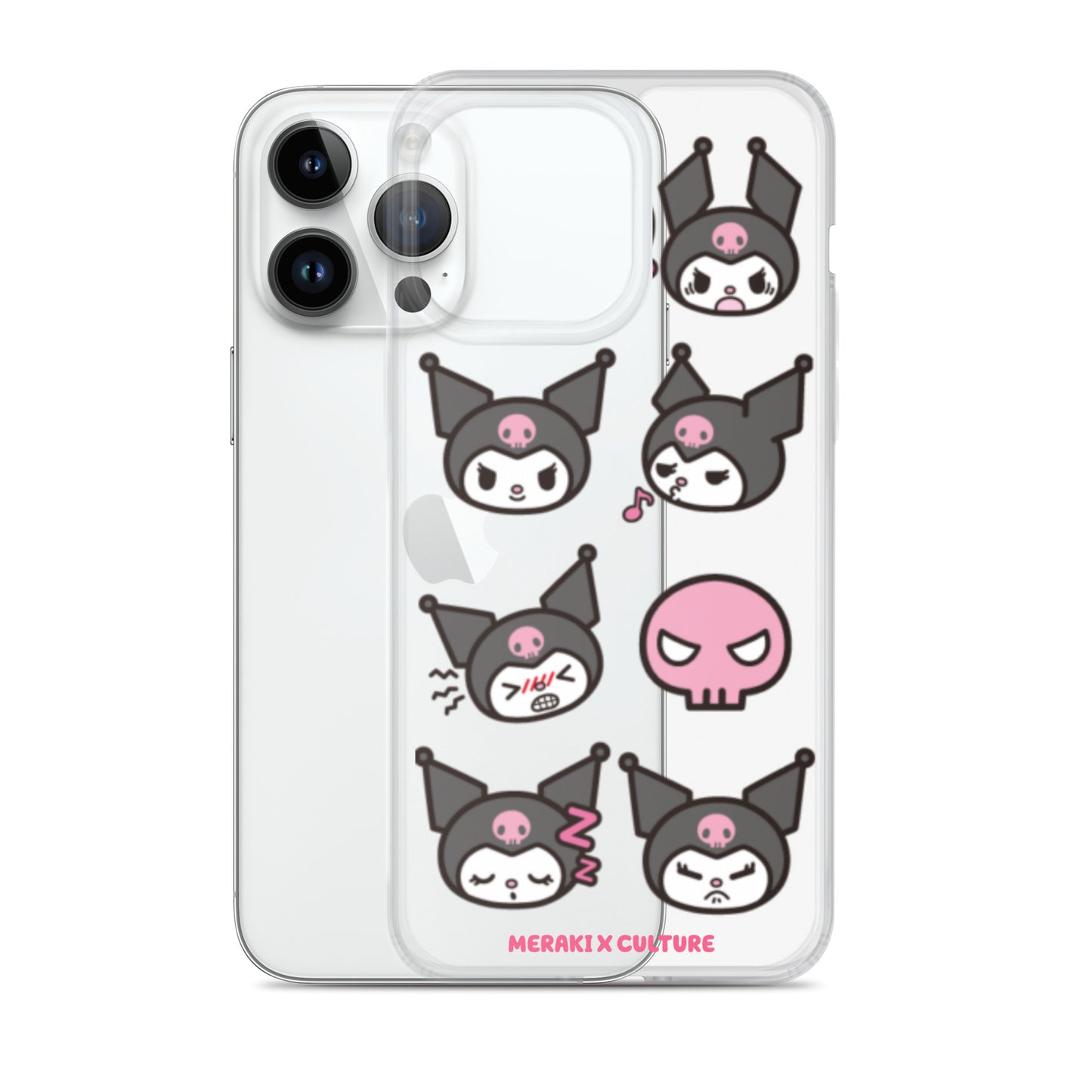 Kuromi Clear Phone Case