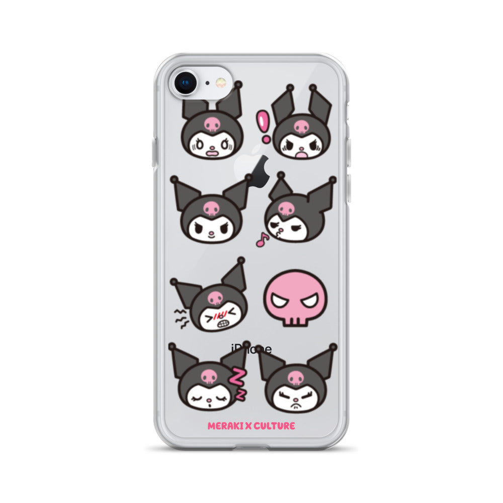 Kuromi Clear Phone Case