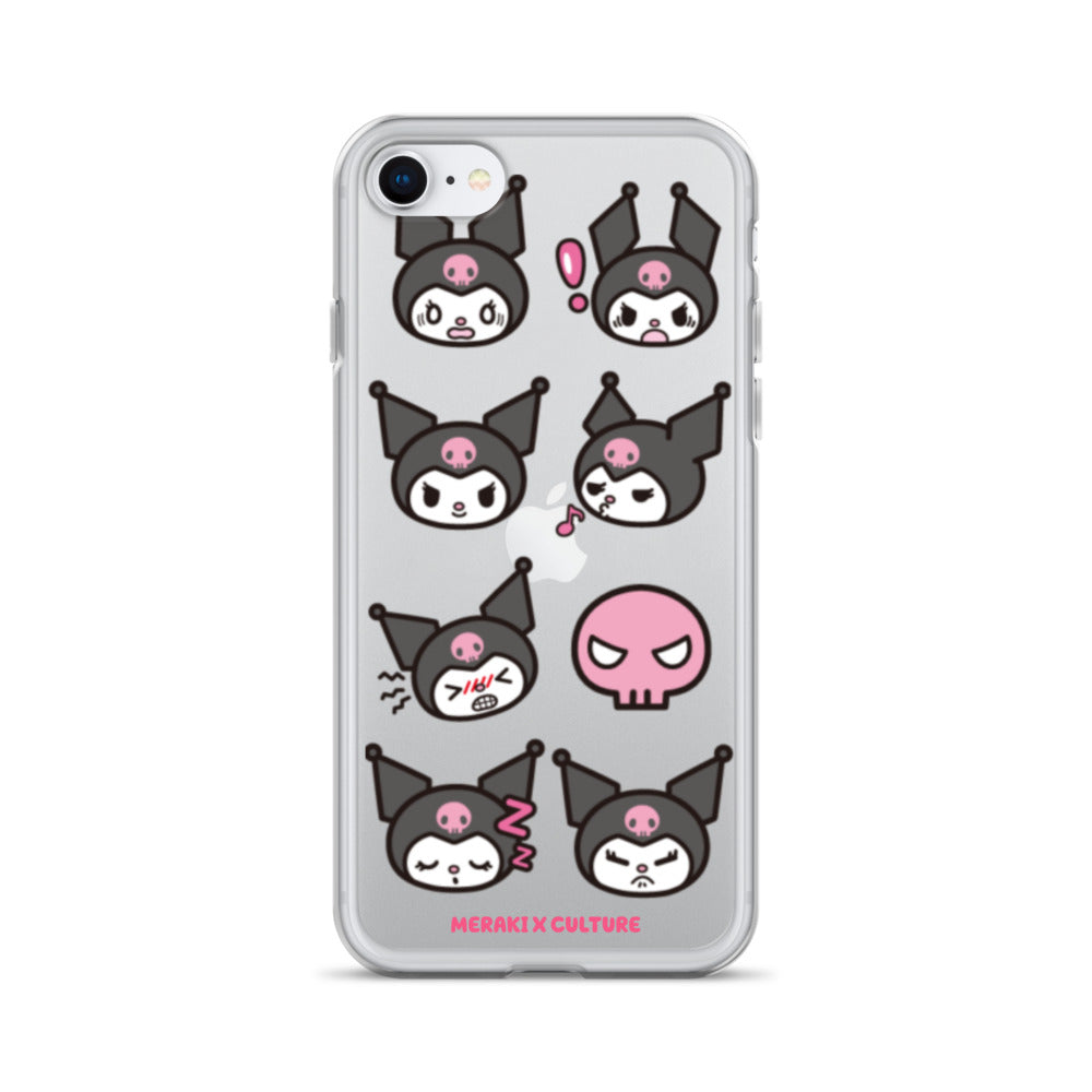 Kuromi Clear Phone Case