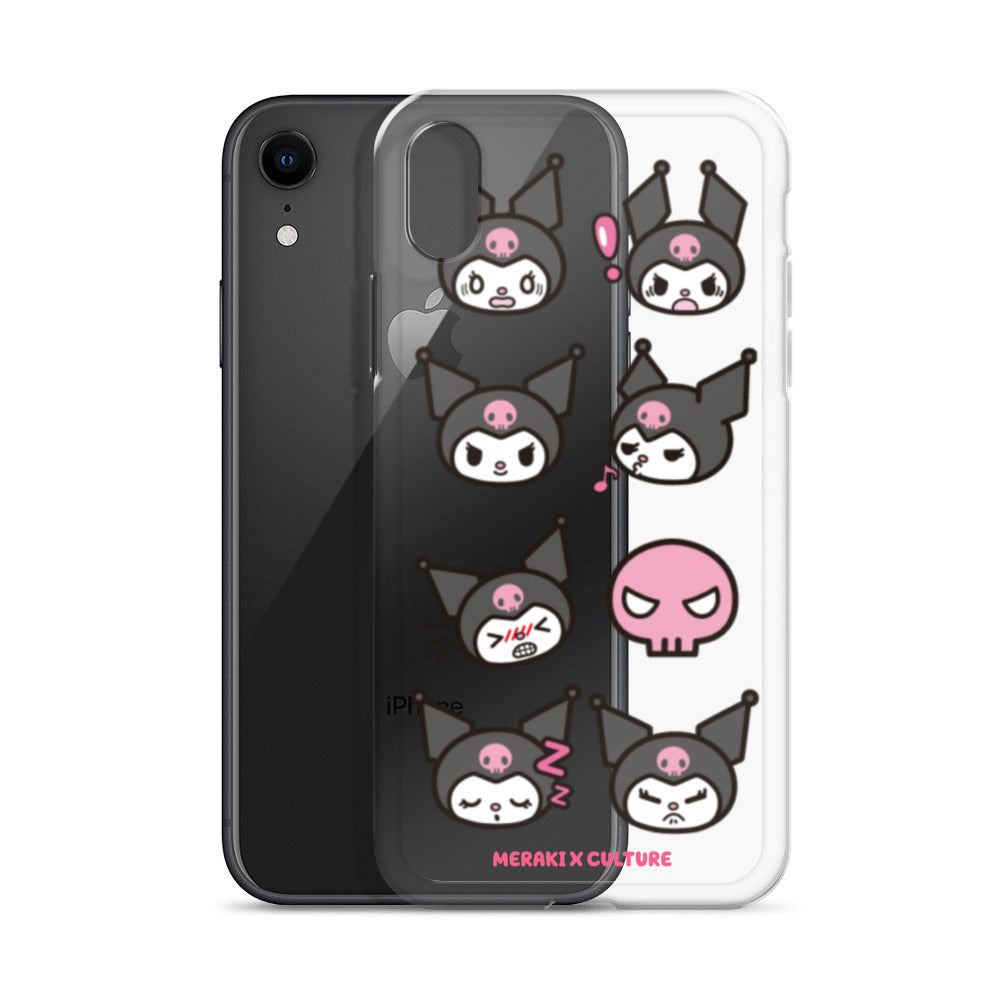 Kuromi Clear Phone Case