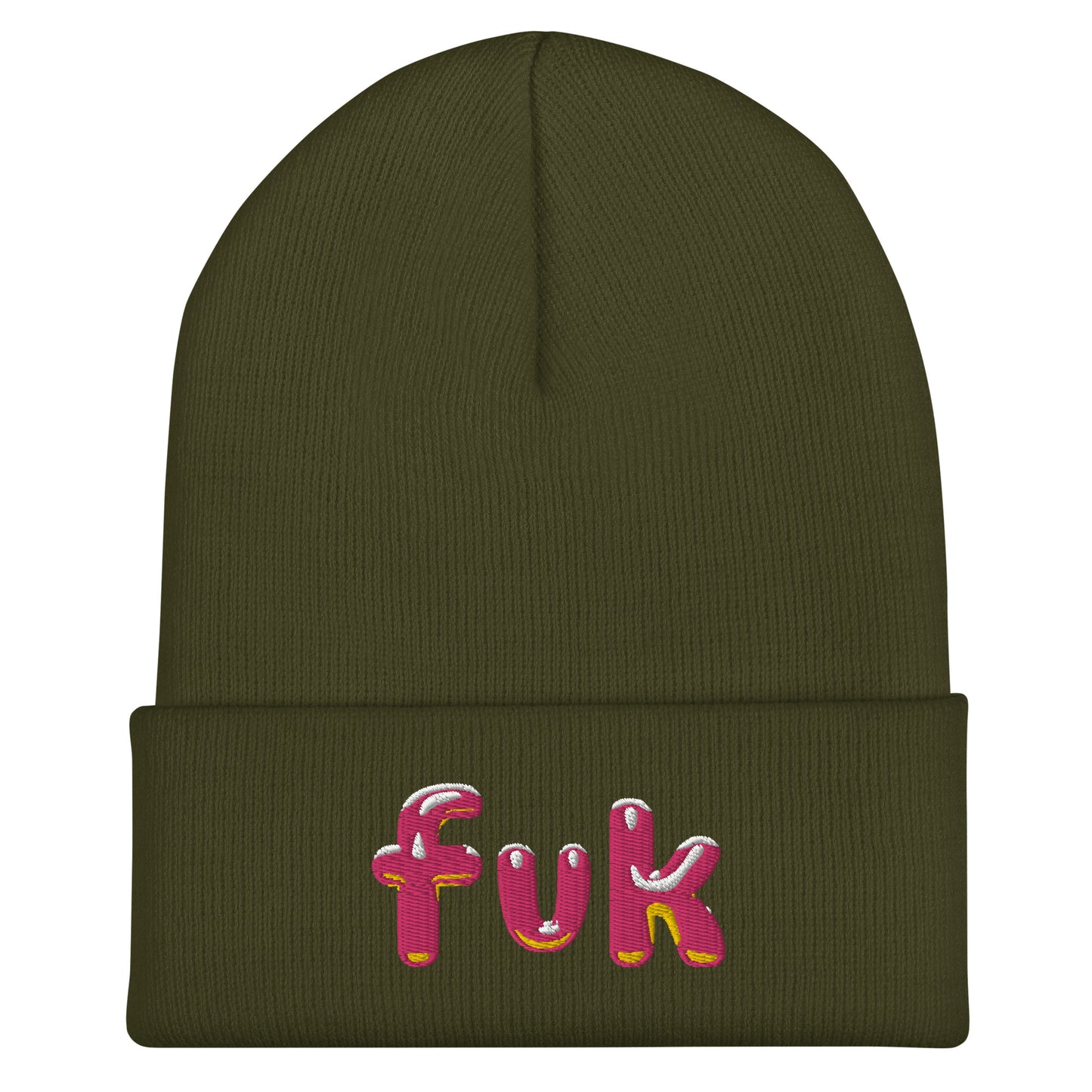 FUK Cuffed Beanie