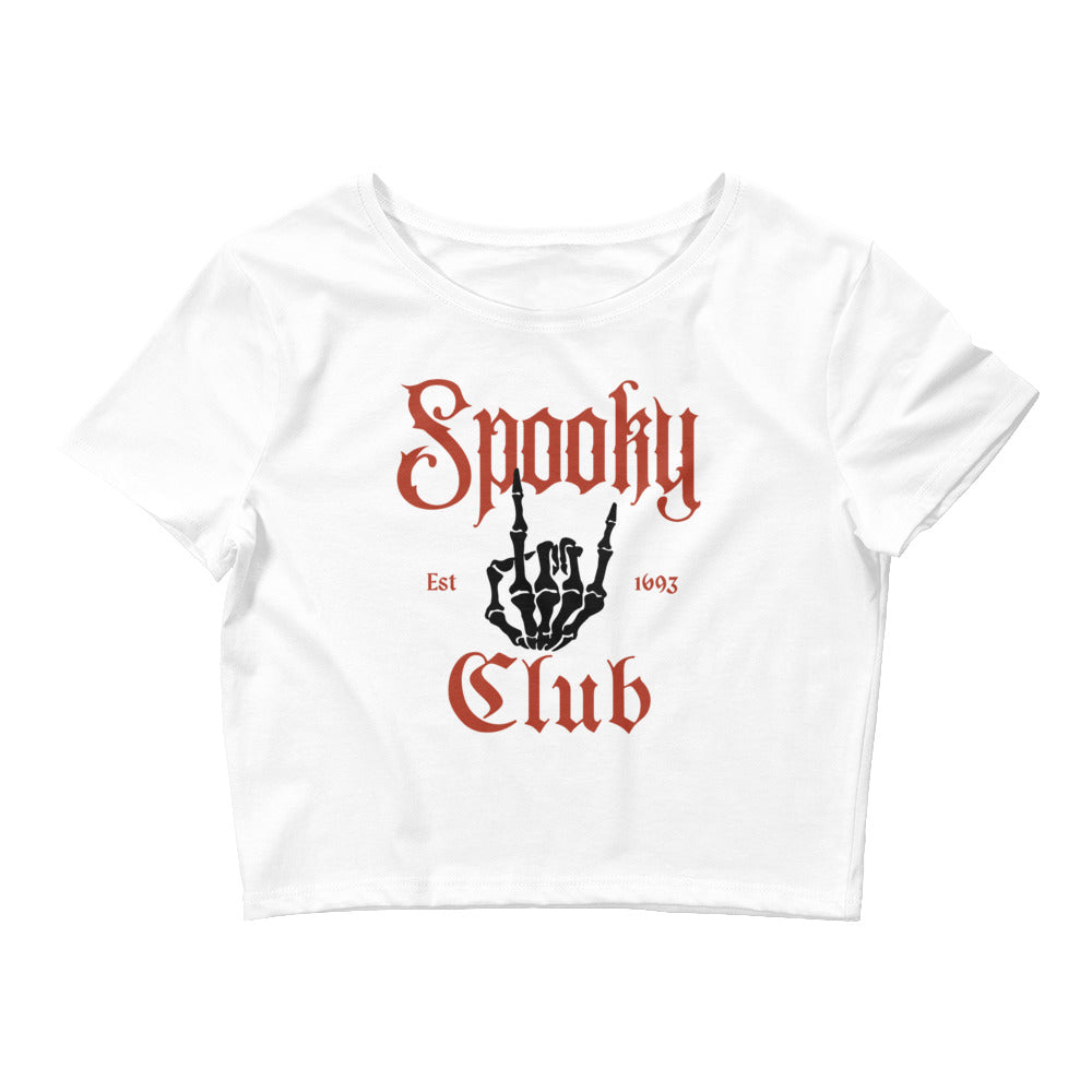 Spooky Club Crop T-Shirt