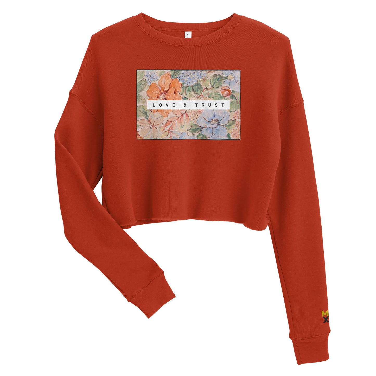 Love & Trust Crop Sweatshirt