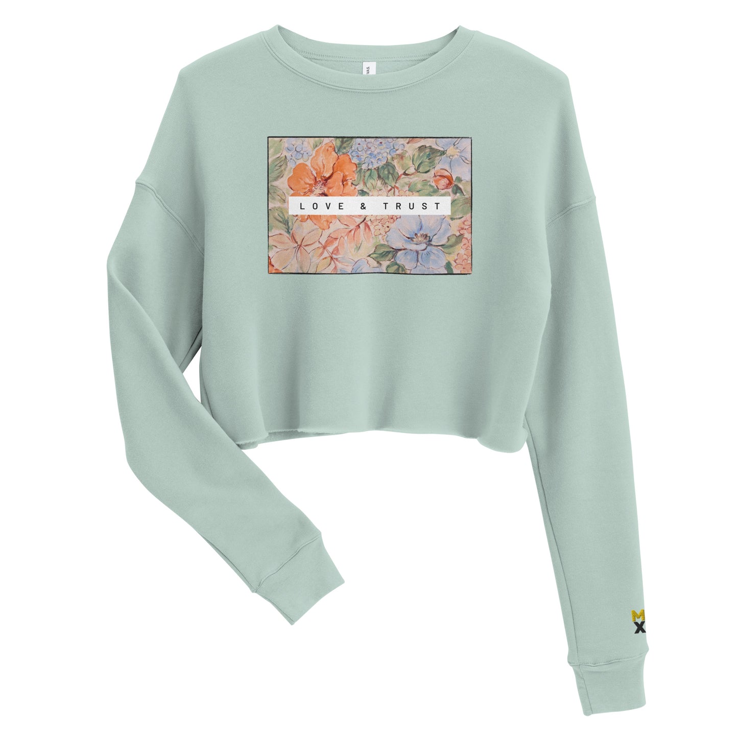 Love & Trust Crop Sweatshirt