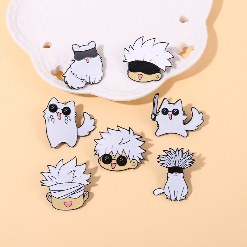 Cats of Jujutsu Kaisen - Anime Hard Enamel Pins by Jade — Kickstarter