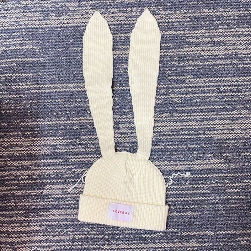 Rabbit Ears Knitted Hat