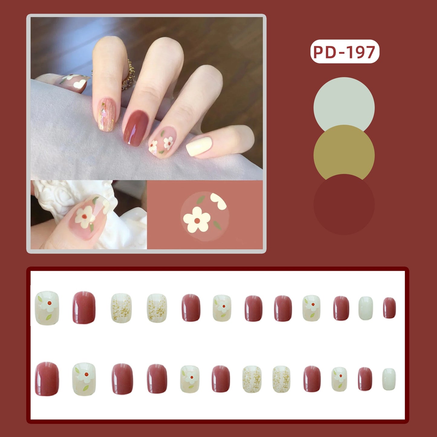 Various Ballerina Press On Nails