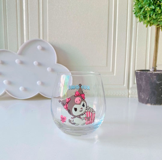 Assorted Animals x Sanrio x Kirby Glass Cups