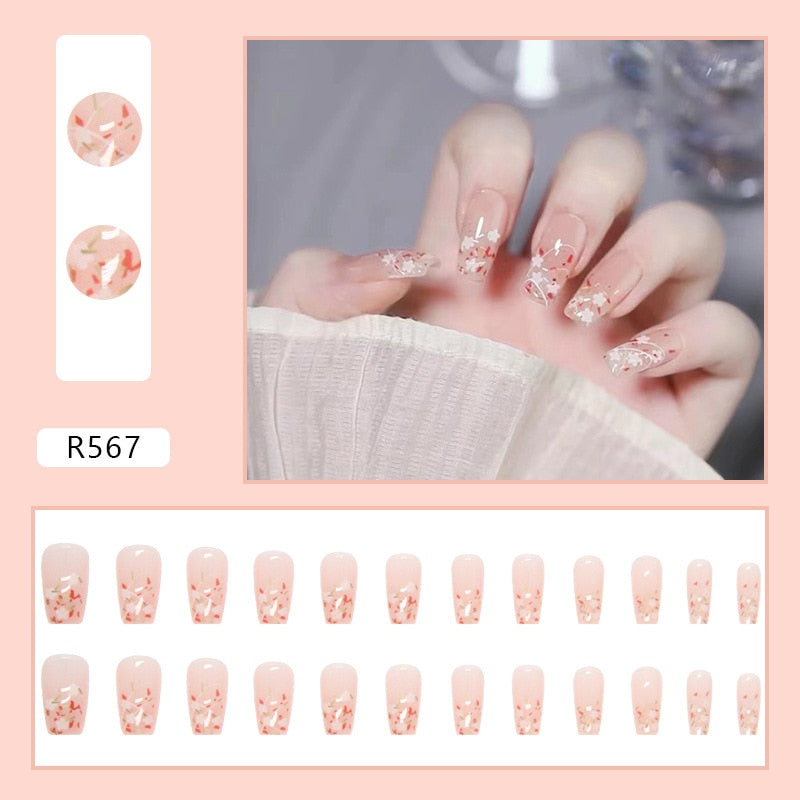 Various Ballerina Press On Nails