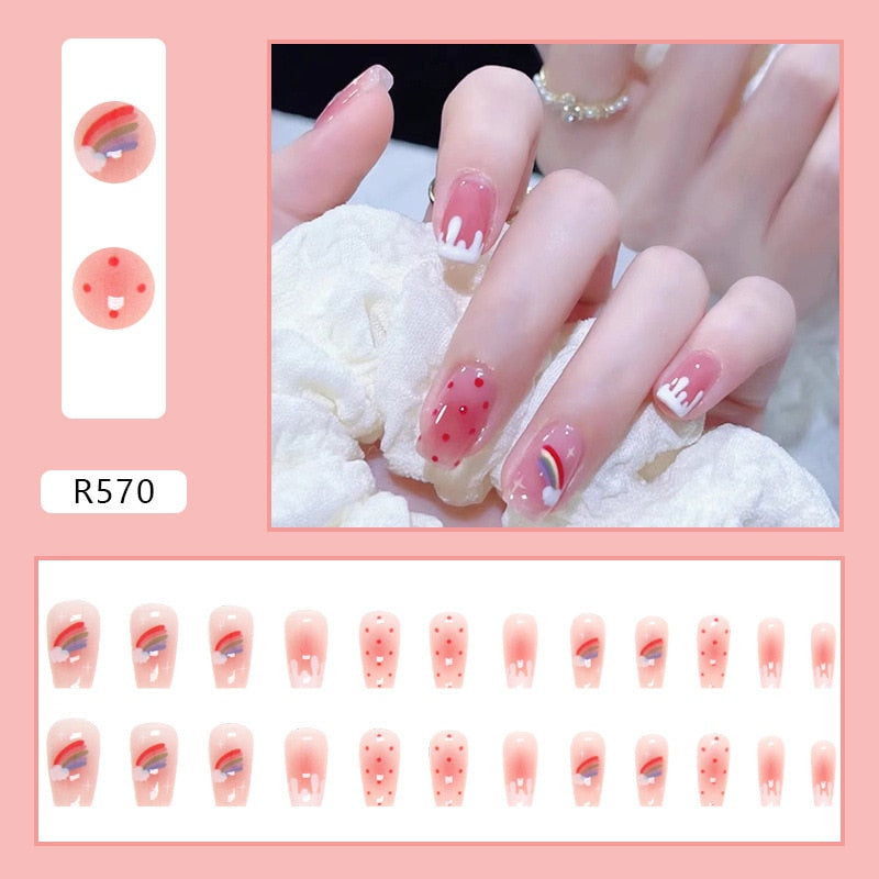 Various Ballerina Press On Nails