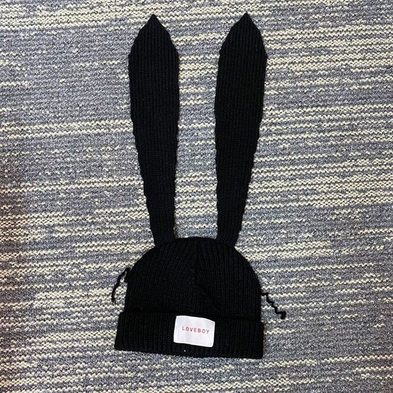 Rabbit Ears Knitted Hat