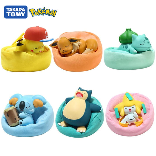 Sleeping Pokemon Figures